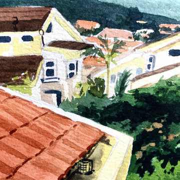 A Landscape in Watercolour