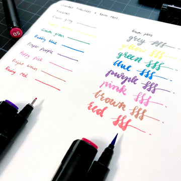 A Touch of Colour: Coloured Linework