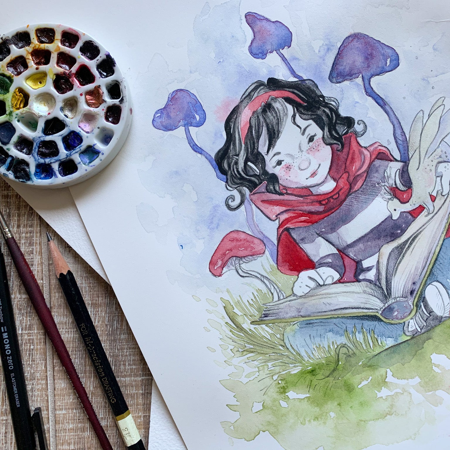 Drawing Paper Watercolor Painting