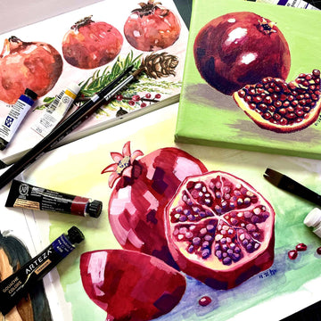 Watercolour vs Gouache vs Acrylic: What's the Difference?