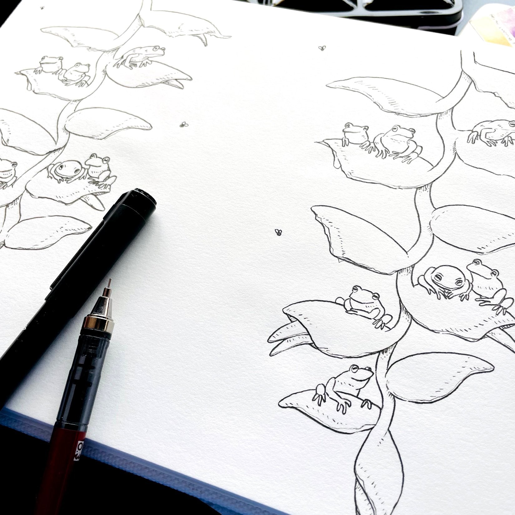 Drawing With Ink: Put Down the Pencil and Try the Pen