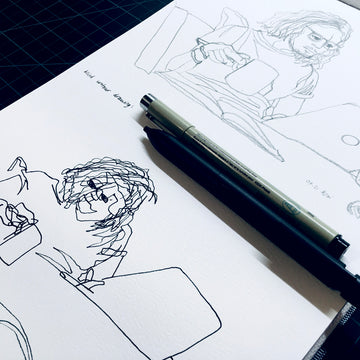 How to Get Started with Blind Contour Drawing