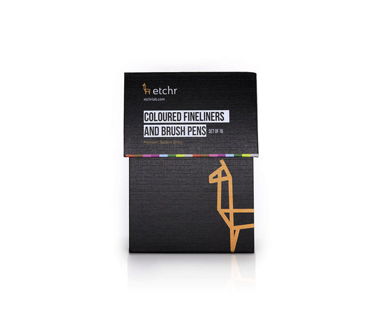 Coloured Graphic Pen Collection: Set of 16