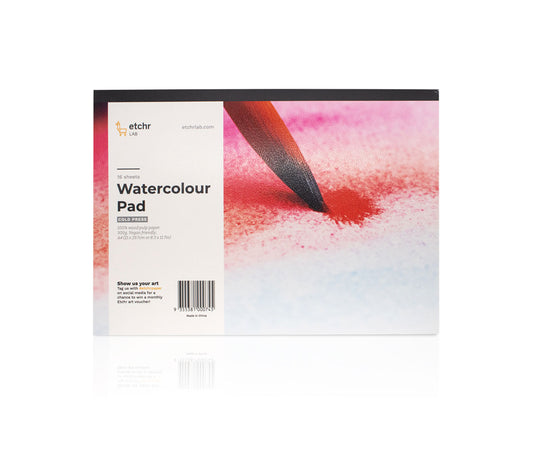 Wood Pulp A4 Paper Block (Cold Press)