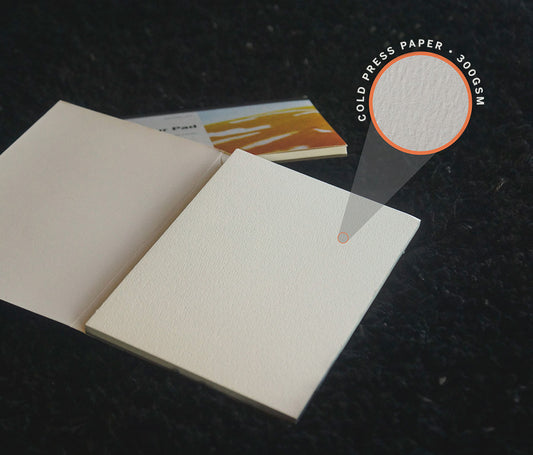 Wood Pulp A4 Paper Block (Cold Press)