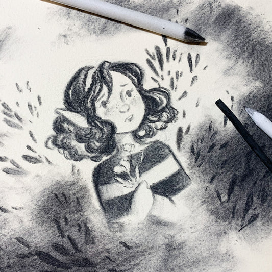 Pro-tips for Drawing with Charcoal