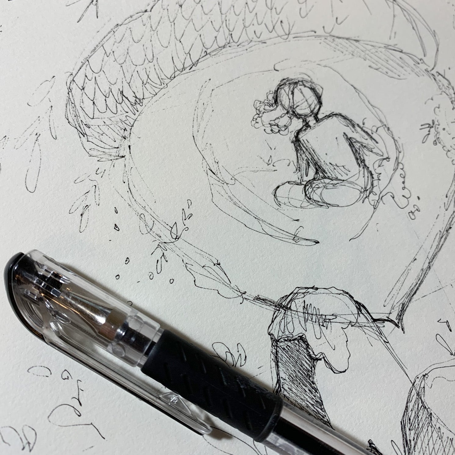 How To Draw Free Hand Design