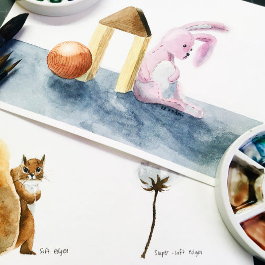 Mastering the Edges of Watercolour