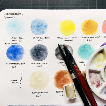 Everything You Need to Know About Granulating Watercolours