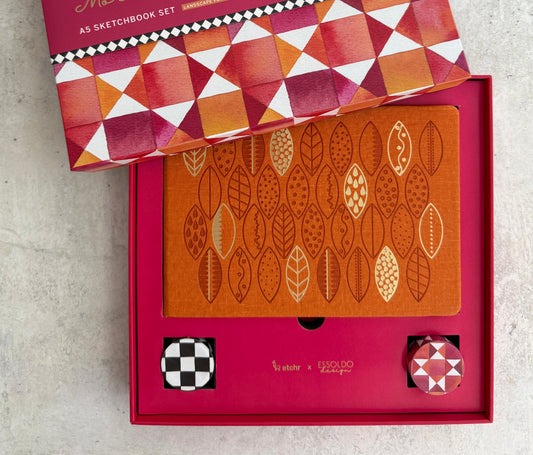 Essoldo Design | Moroccan Magic Sketchbook Set + Workshop