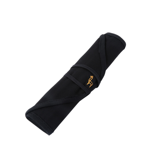 Roll up Brush Pouch - Black