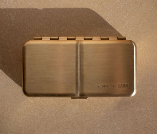 Etchr x Makers Cabinet | The Brass Palette Series: Classic Edition