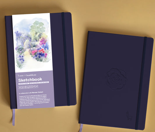 Leaubleue | Sketchbook + Painting Tutorial