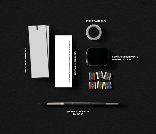 Watercolour Bookmark Set