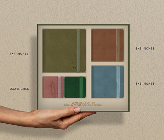 Mini Sketchbook Set: Wildcrafted Hues