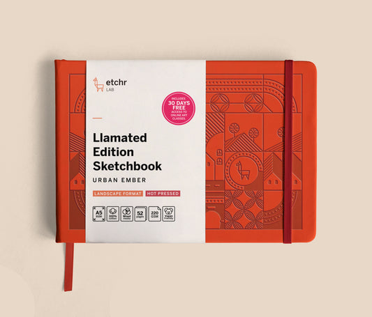 Etchr Sketchbook: Urban Ember Edition (Hot Press)