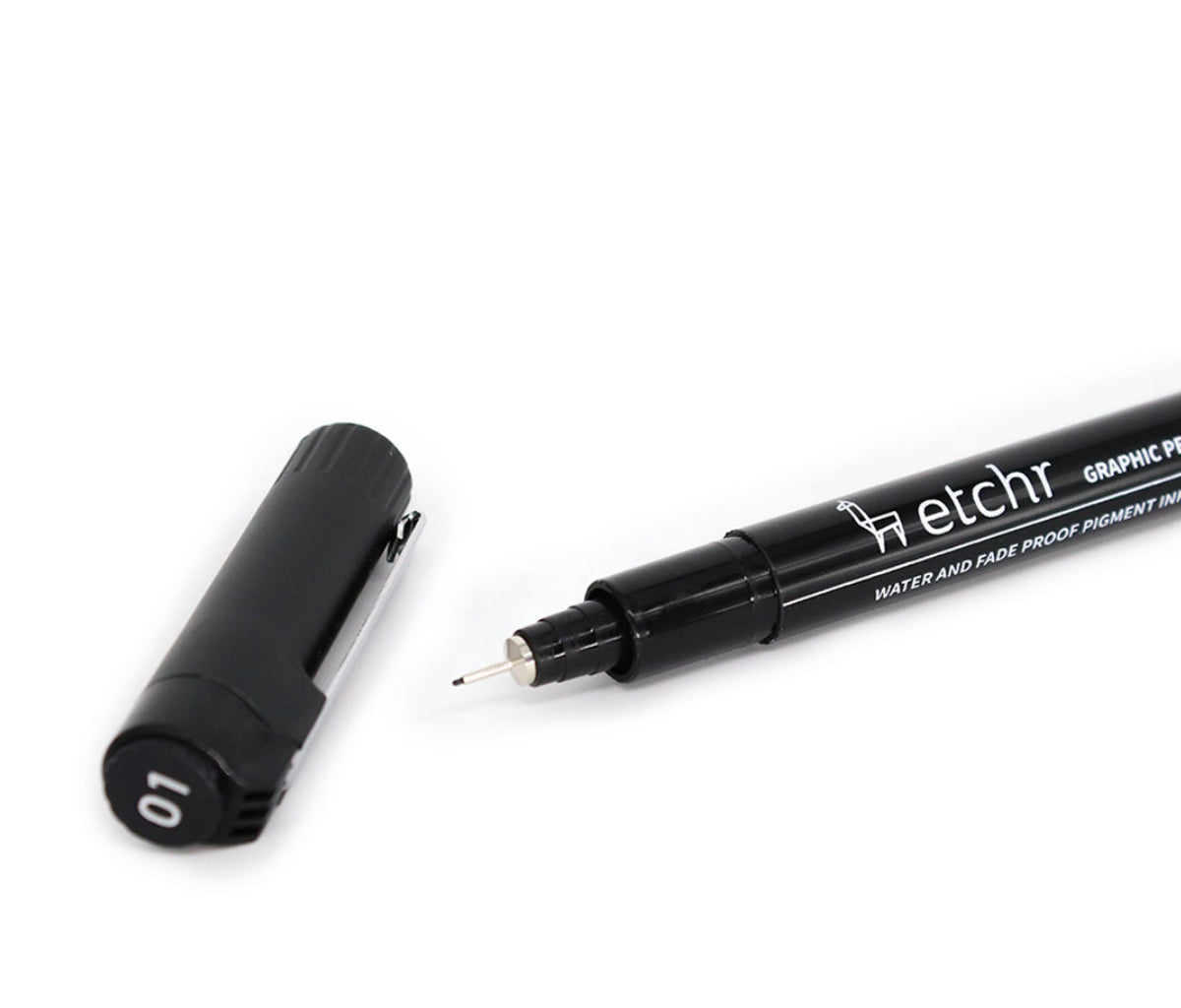TRACE-IT pen with clip - black ink 